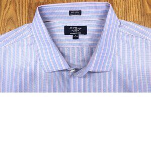 J.CREW THOMPSON REGULAR FIT 100% COTTON SHIRT PINK, BLUE & WHITE X-LARGE, XL